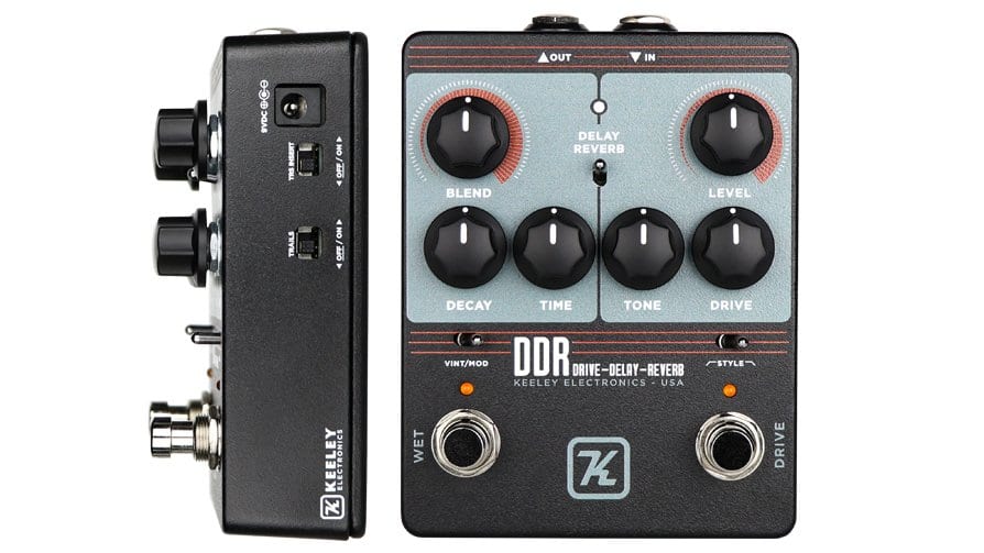 Mal desbloquear Sumamente elegante Keeley DDR Drive Delay Reverb: ¿Un pedal de efecto navaja suiza? -  gearnews.es