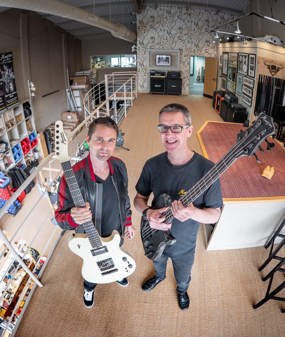 Matt Bellamy y Adrian Ashton