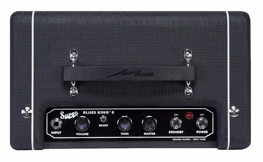 Supro Blues King 8, panel superior