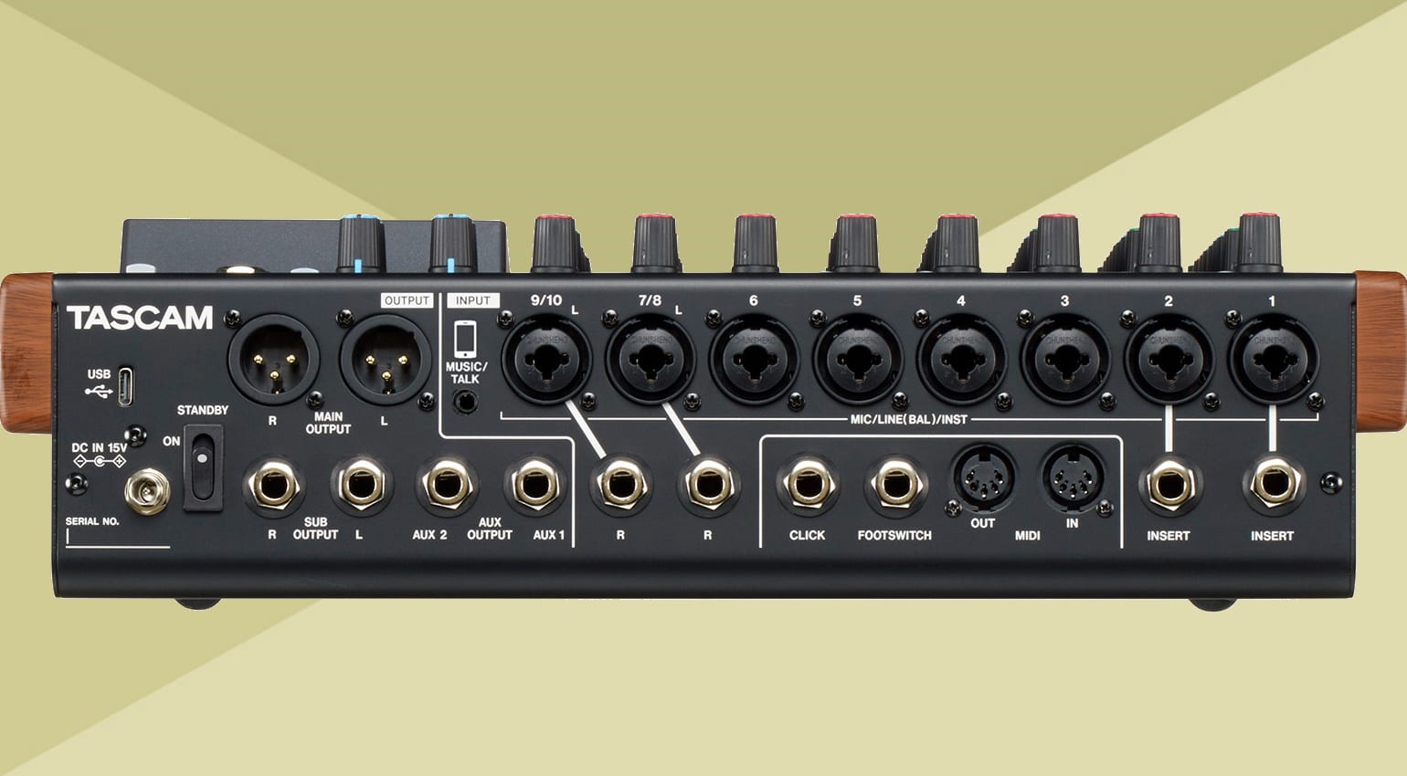 NAMM 2020 Mezclador y grabadora digital TASCAM Model 12 gearnews.es