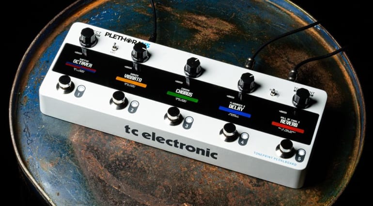 Pedalera multiefectos Plethora X5 de TC Electronic: Cada pedal