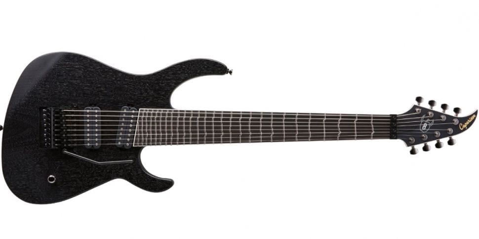 La signature de 8 cuerdas Caparison Mattias Eklundh Apple Horn 8 tiene unas especificaciones increíbles