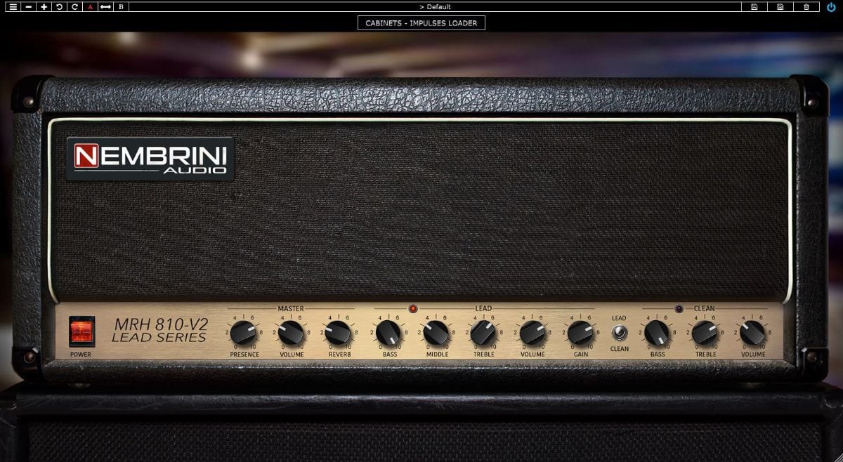 Nembrini Audio Legendary British 800 Guitar Amplifier