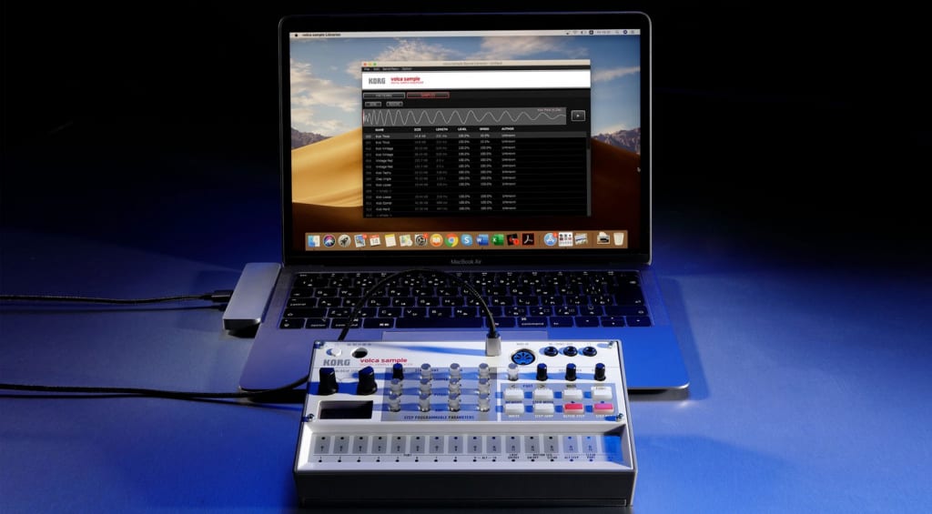 Korg Volca Sample de nueva generación con memoria expandida, USB y más ...