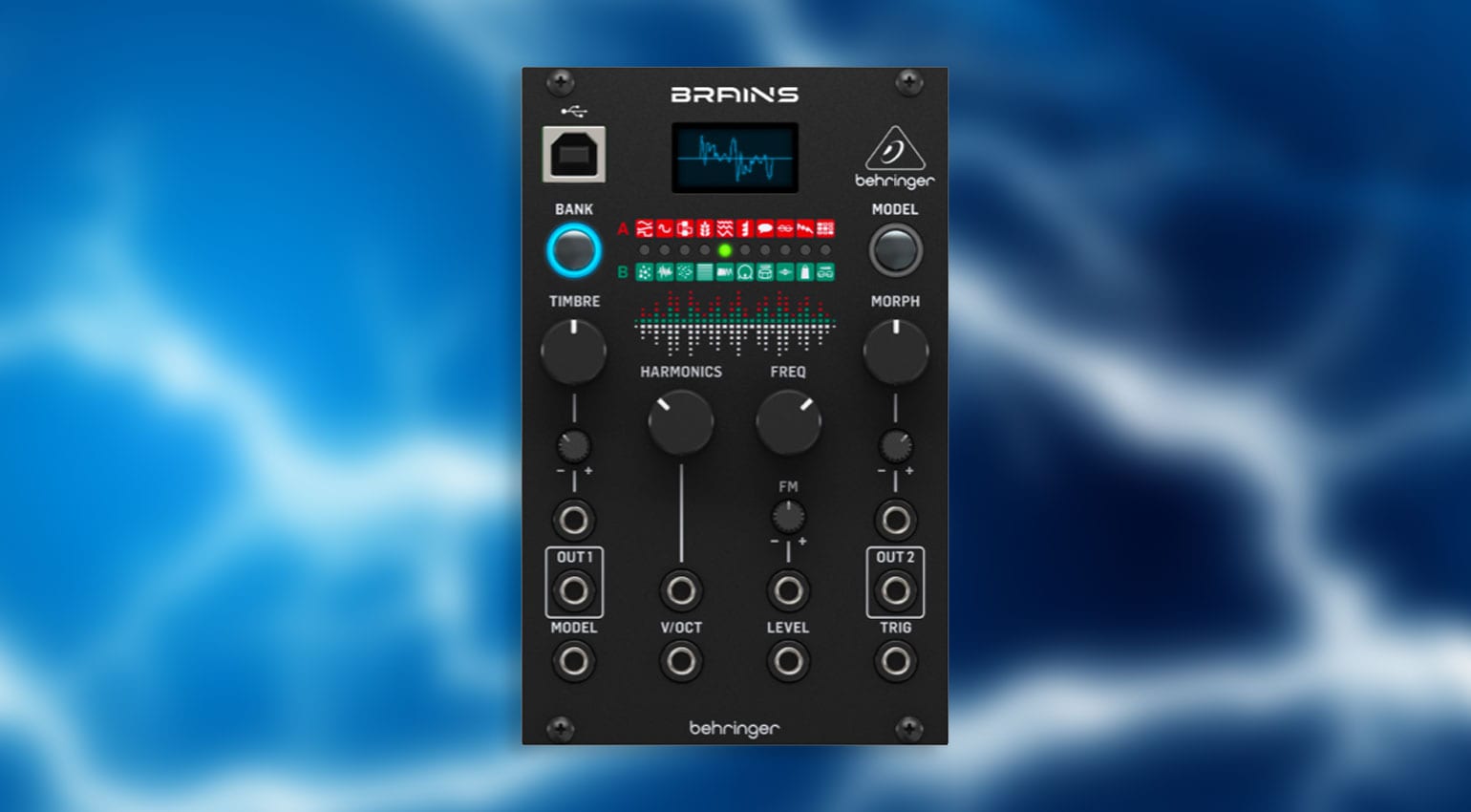 Behringer BRAINS Oscilador Eurorack MultiMotor gearnews.es