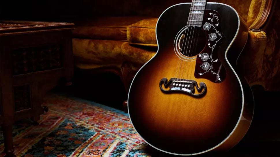 edición limitada de la acústica Gibson Noel Gallagher J-150 ya a la venta -