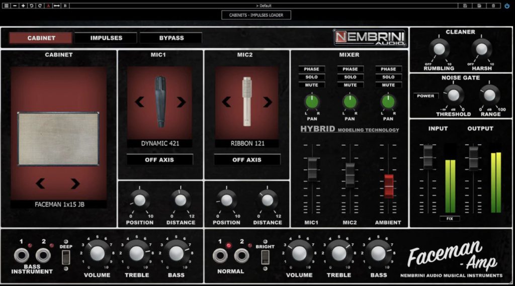 Nembrini Audio Faceman con herramientas adicionales