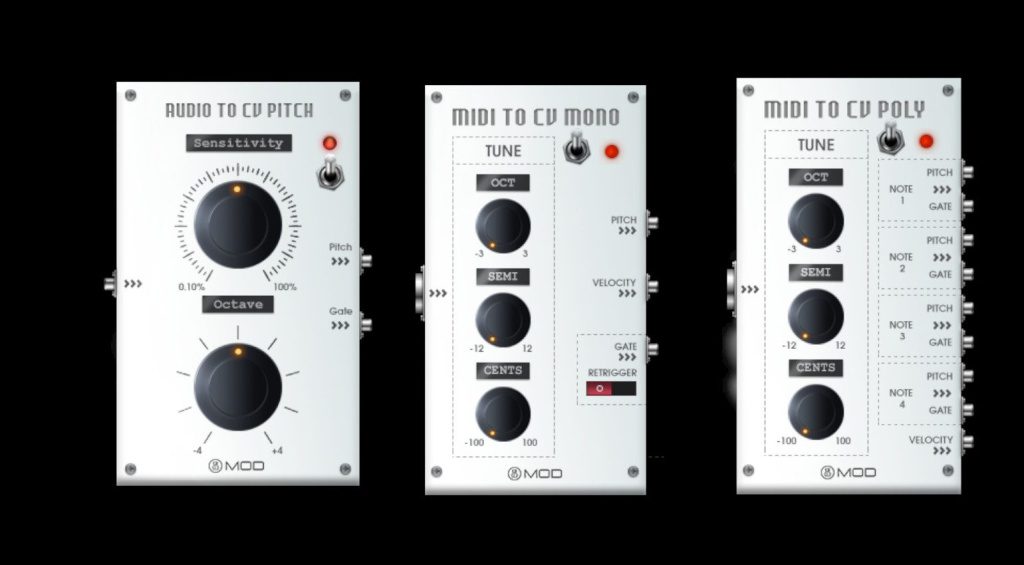 Plug-in Audio-to-CV Pitch para MOD Devices