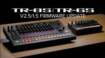 Update de firmware para Roland TR-8S y TR6S