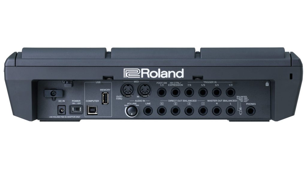 Roland SPD-SX Pro connections
