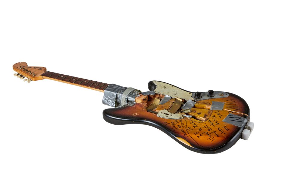 Fender Mustang 1973 de Kurt Cobain