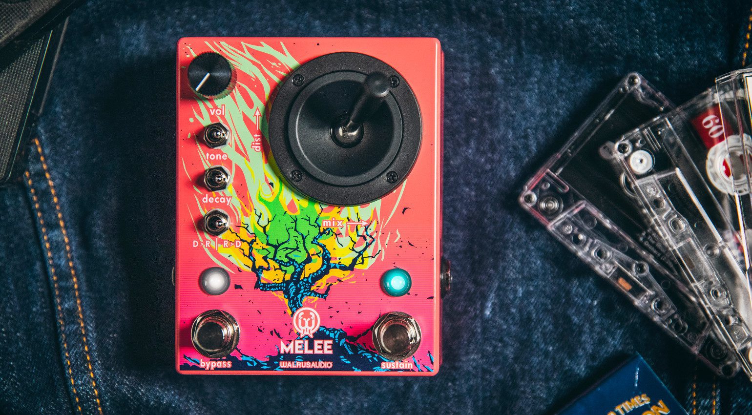 Walrus Audio Melee Wall of Noise: ¿Un pedal Shoegaze con joystick